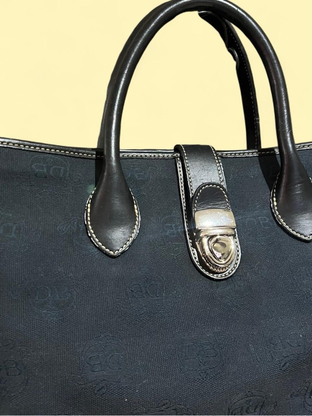 Dooney & Bourke Black Laptop Tote - Picture 11 of 11